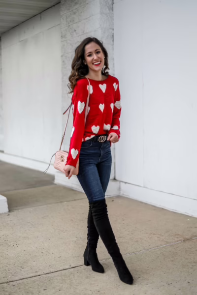 45+ Classy Pink and Red Valentines Day Outfits anyone can Rock Pink and Red Valentines Day Outfits you can easily Rock | Travel Beauty Blog